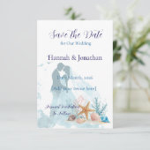 Elegant Coastal Romance Wedding  セーブザデート (スタンド正面)