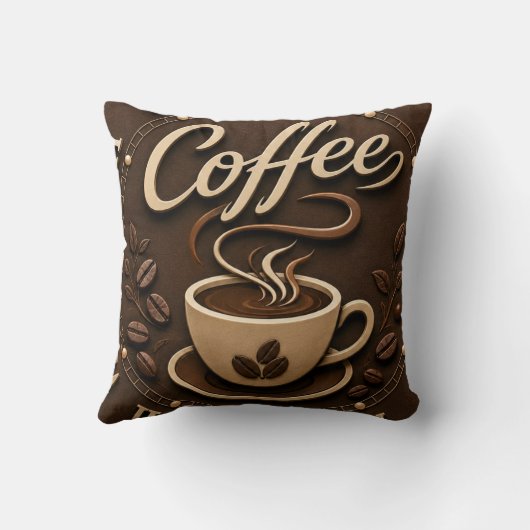 Elegant Coffee Bar クッション (裏面)