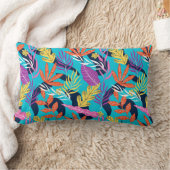 Elegant Color Fusion Pillow ランバークッション (ブランケット)