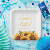 Elegant Company Summer Event  ペーパープレート (パーティー)