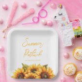 Elegant Company Summer Event  ペーパープレート (パーティー)