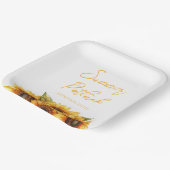 Elegant Company Summer Event  ペーパープレート (傾斜あり)