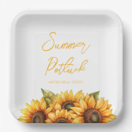 Elegant Company Summer Event  ペーパープレート