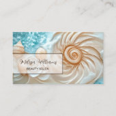 Elegant Conch Coastal 名刺 (正面)