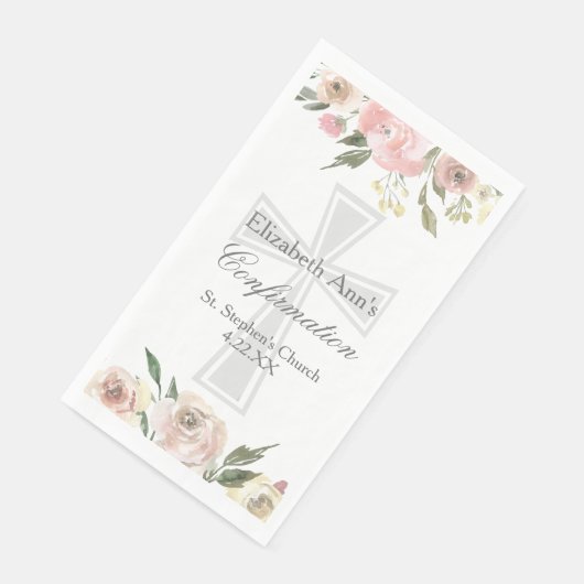 Elegant Confirmation Party Pink Floral Custom (コーナー)