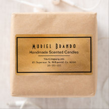 Elegant Copper Candle Company V5 返送先住所
