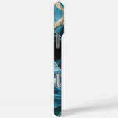 Elegant Copper | Feminine Opulent Teal Gold Case-M Case-Mate iPhoneケース (裏面 / 右)