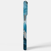 Elegant Copper | Feminine Opulent Teal Gold Case-Mate iPhoneケース (裏面 / 右)