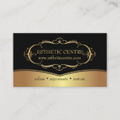 Elegant Cosmetic & Make-Up Studio Business Card 名刺 (正面)