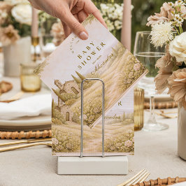 Elegant Countryside Garden Baby Shower スタンダードカクテルナプキン