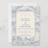 Elegant Countryside Manor Wedding 招待状 (正面)