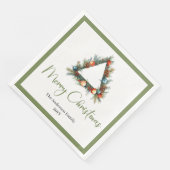 Elegant Cozy Boho Scandinavian Pine Wreath Dinner (コーナー)