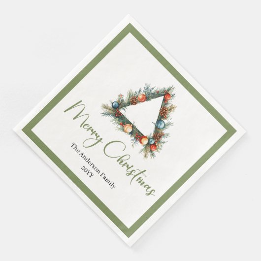 Elegant Cozy Boho Scandinavian Pine Wreath Dinner (コーナー)