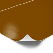 Elegant Crane Bird illustration  ポスター (コーナー)