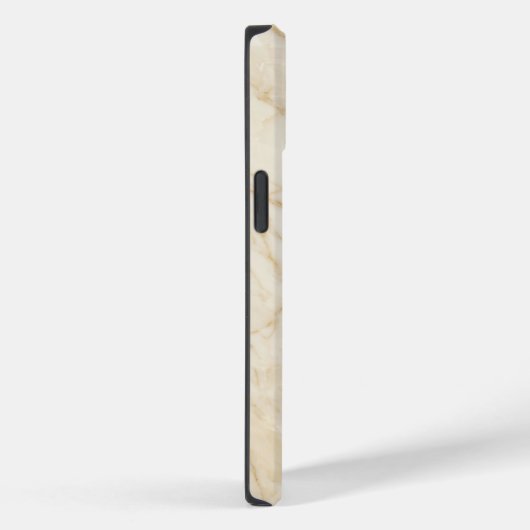 Elegant Cream and Gold Marble iPhone Case Case-Mate iPhoneケース (裏面 / 右)