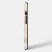 Elegant Cream and Gold Marble iPhone Case Case-Mate iPhoneケース (裏面 / 左)