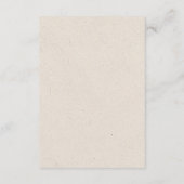 Elegant Cream Modern Text And QR Enclosure Card エンクロージャーカード (裏面)