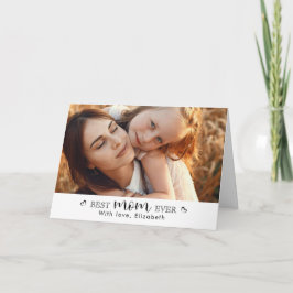 Elegant Create Your Own Mother’s Day カード