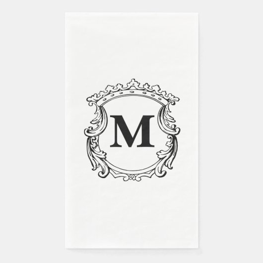 Elegant Crest Custom Monogram  (正面)