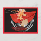 ELEGANT CROWNS -RED / BLACK ポストカード (正面)