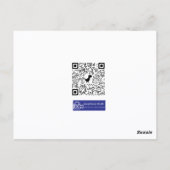 ELEGANT CROWNS -RED / BLACK ポストカード (裏面)