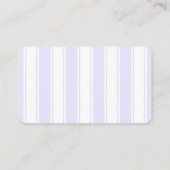 "Elegant Cursive Lavender Minimalist" プレイスカード (裏面)
