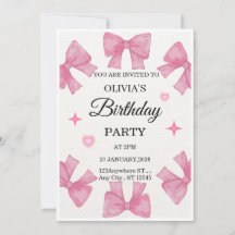Elegant Custom Birthday Invitation | Modern Person