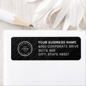 Elegant Custom Business Return Address Label ラベル (インサイチュ)