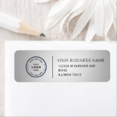 Elegant Custom Business Return Address Label ラベル (インサイチュ)