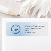 Elegant Custom Business Return Address Label ラベル (インサイチュ)