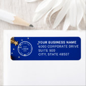 Elegant Custom Business Return Address Label ラベル (インサイチュ)