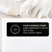 Elegant Custom Business Return Address Label ラベル (インサイチュ)