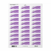 Elegant Custom Business Return Address Label ラベル (フルシート)