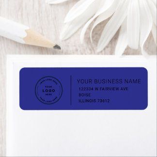 Elegant Custom Business Return Address Label ラベル