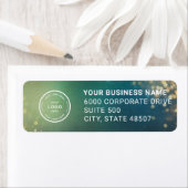 Elegant Custom Business Return Address Label ラベル (インサイチュ)