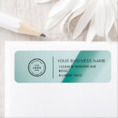 Elegant Custom Business Return Address Label ラベル (インサイチュ)