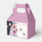 Elegant Custom Favor Box for Weddings & Parties フェイバーボックス (裏面サイド)