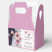 Elegant Custom Favor Box for Weddings & Parties フェイバーボックス (オープン)