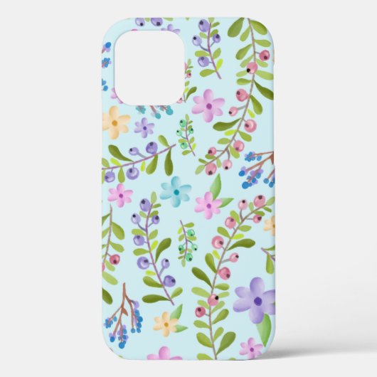 Elegant Custom Floral Photo Case-Mate iPhoneケース (裏面)