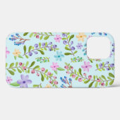 Elegant Custom Floral Photo Case-Mate iPhoneケース (裏面 (横))