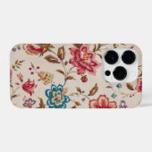 Elegant Custom Floral Photo iPhoneケース (裏面横)