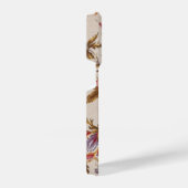 Elegant Custom Floral Photo iPhoneケース (右側面)