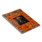 Elegant Custom Lilies Flower 90Th Birthday ノートブック (右側)