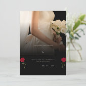 Elegant Custom Wedding Invitations  招待状 (スタンド正面)