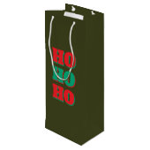 Elegant Custom Wine Gift Bag for Parties ワインギフトバッグ (裏面アングル)