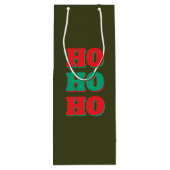 Elegant Custom Wine Gift Bag for Parties ワインギフトバッグ (裏面)