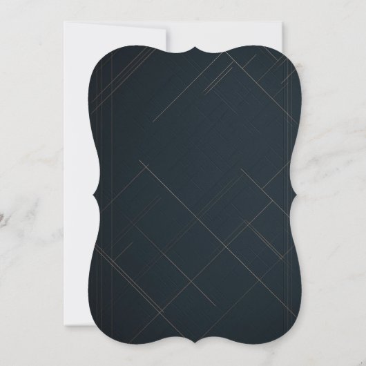 Elegant & Customizable Digital Birthday Invitation 招待状 (裏面)