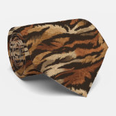 Elegant Dads Day Gifts Tiger Print ネクタイ (ロール)