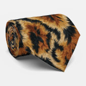 Elegant Dads Fathers Day Gifts Tiger Print ネクタイ (ロール)
