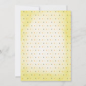 Elegant Daisies Garden Floral 85th Birthday Party 招待状 (裏面)